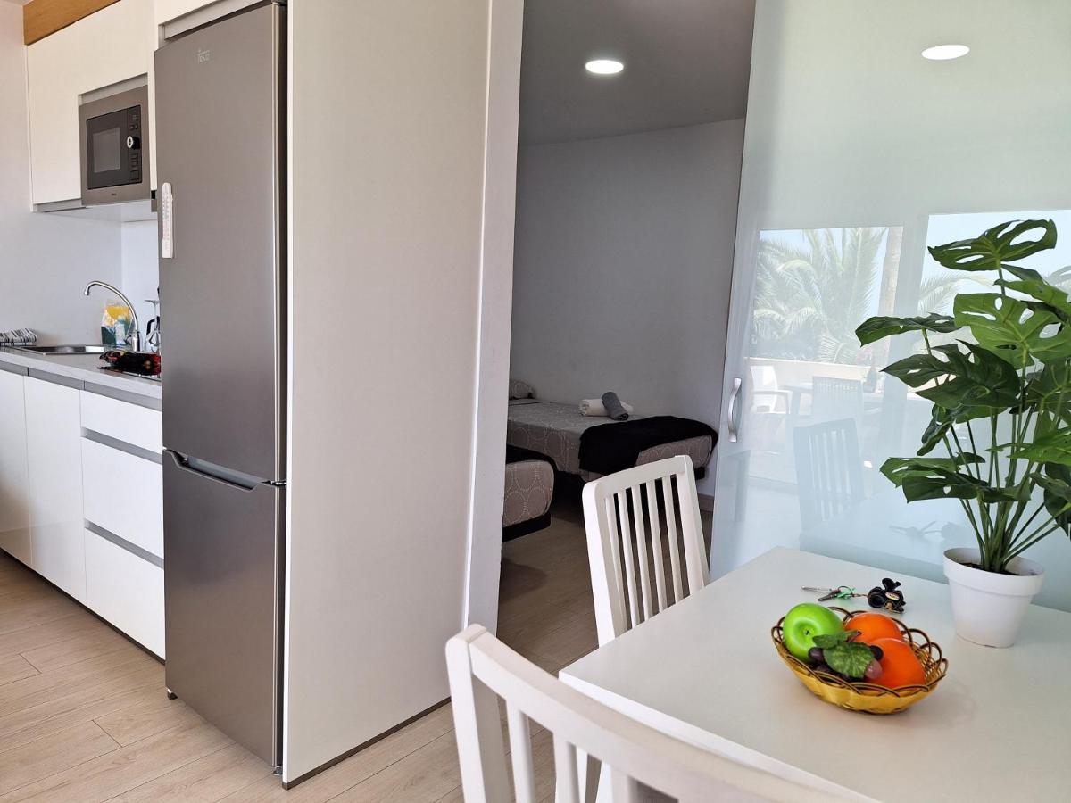 White And Quiet! Modern Apartment In San Agustin San Bartolome de Tirajana  Exterior photo